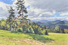 September 24, Mont de la Madeleine, Painting, Oil on Canvas