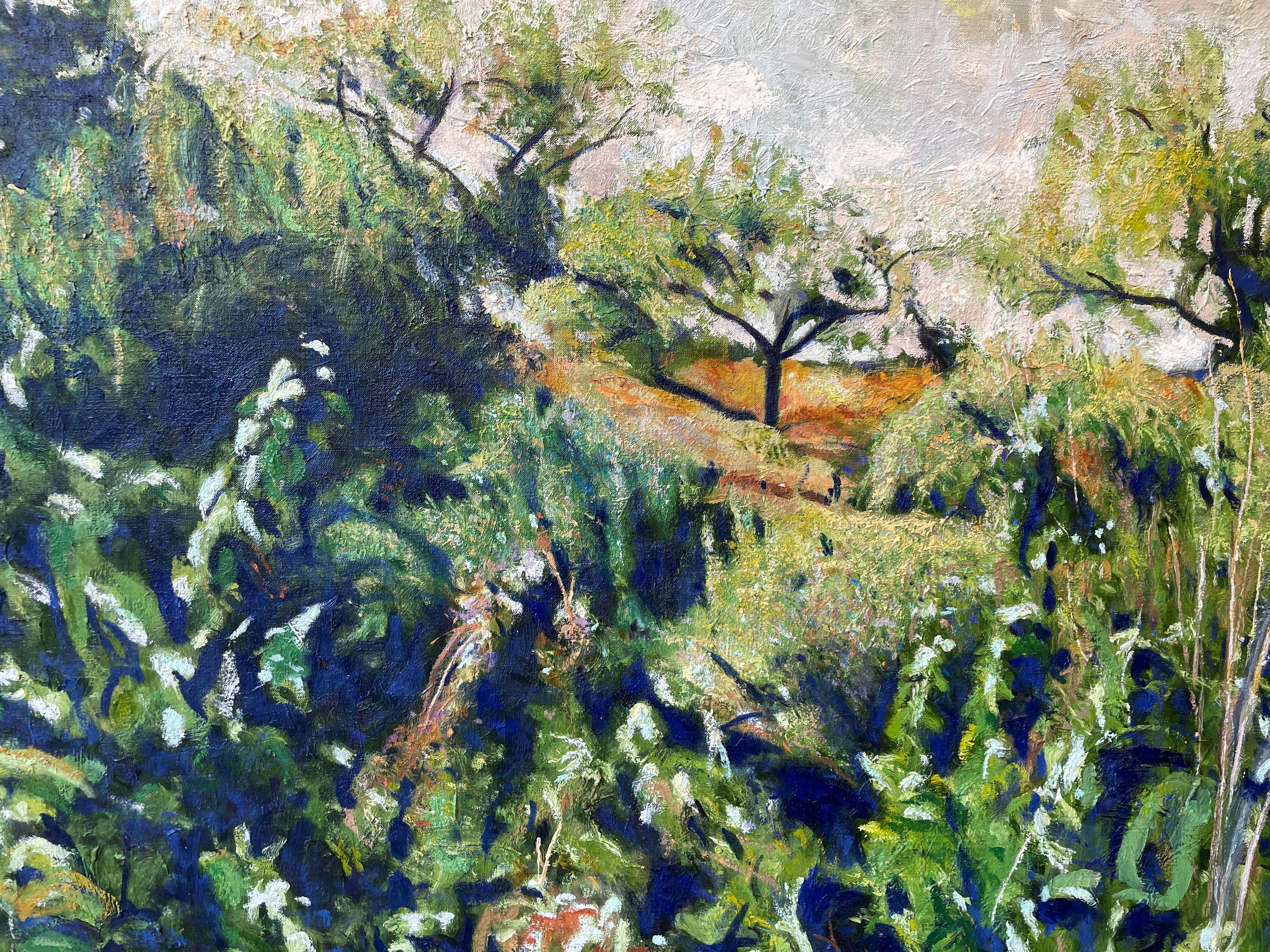 Anne Carleton
Milkweeds in Maine
Signed lower right
Oil on canvas
37 x 48 1/2 inches

ANNE CARLETON was born in Atkinson, New Hampshire in 1878 and was educated at the Mass Normal Art School in Boston, Vesper George School of Art (Boston,