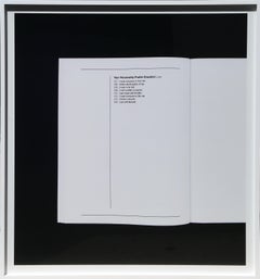 First Person I, Signed Conceptual Chromogenic Print by Anne Collier