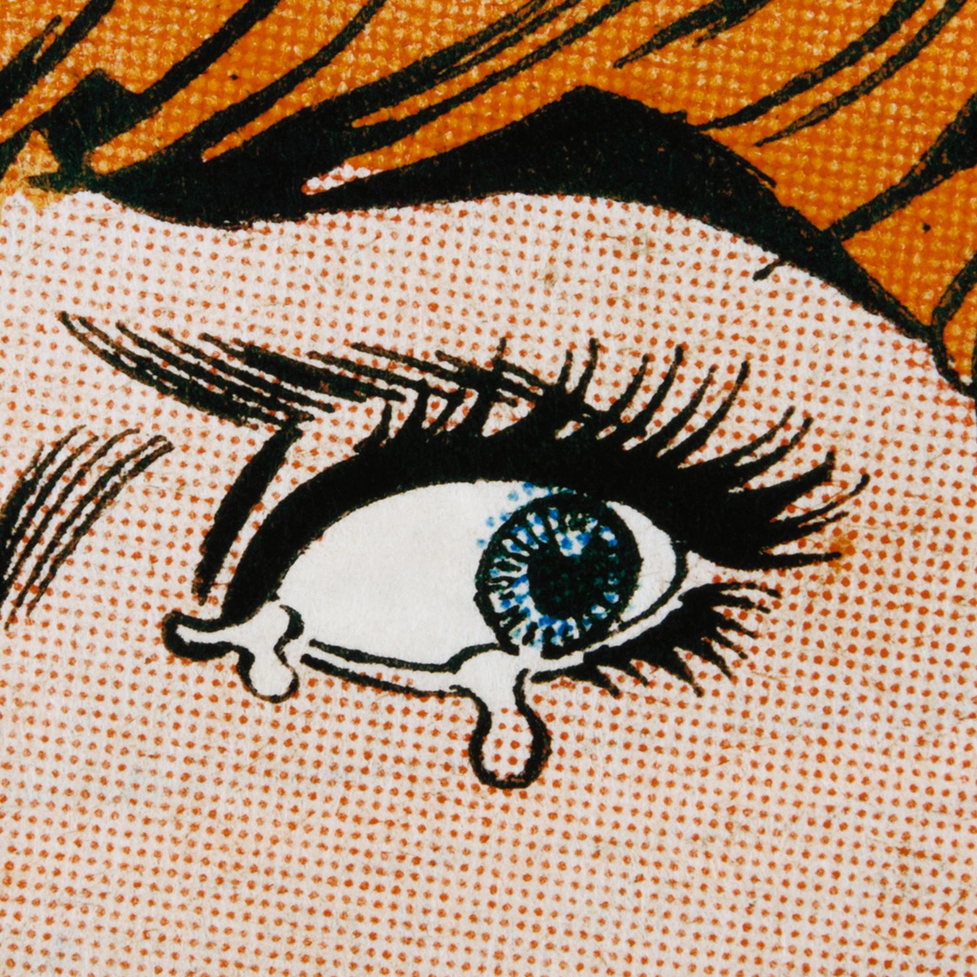 Anne Collier, Woman Crying - Contemporary Art, Women Artist, Signed Print For Sale 2