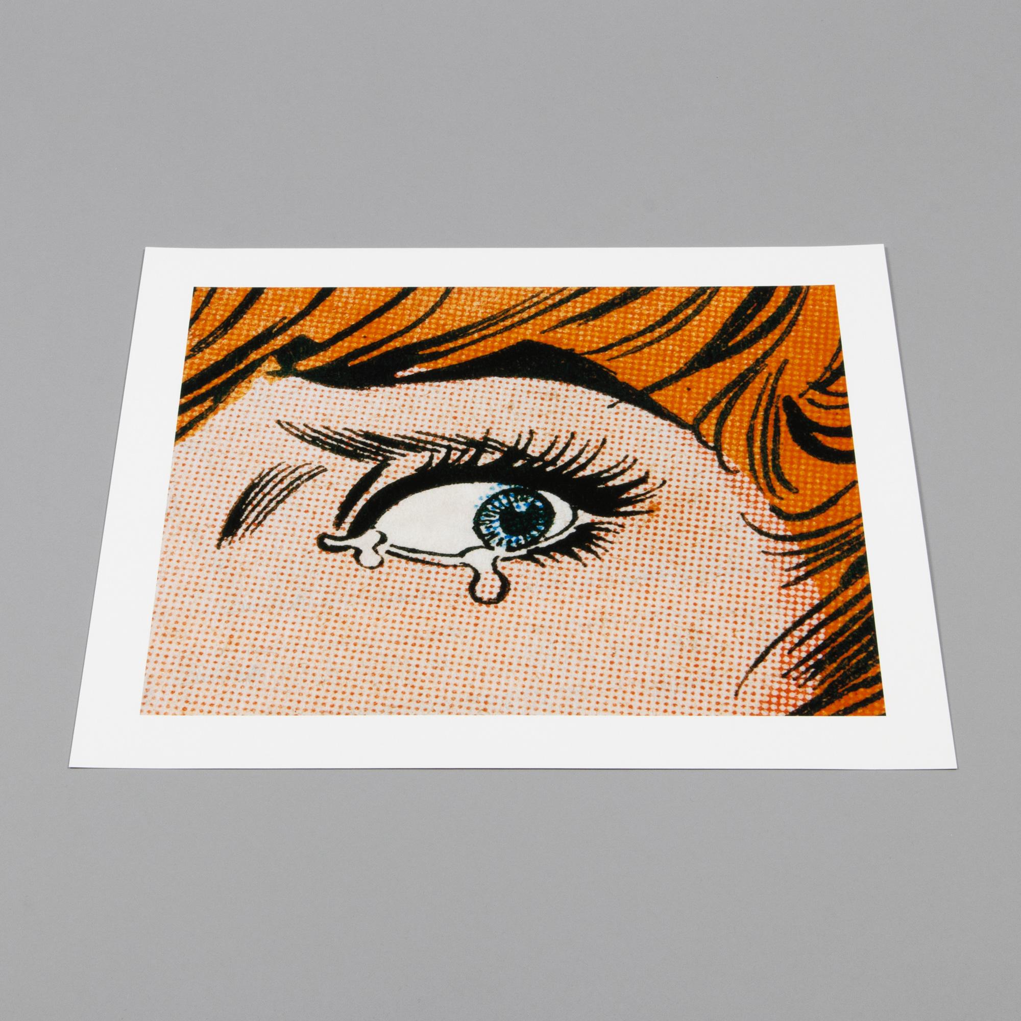 Anne Collier, Woman Crying - Contemporary Art, Women Artist, Signed Print For Sale 3