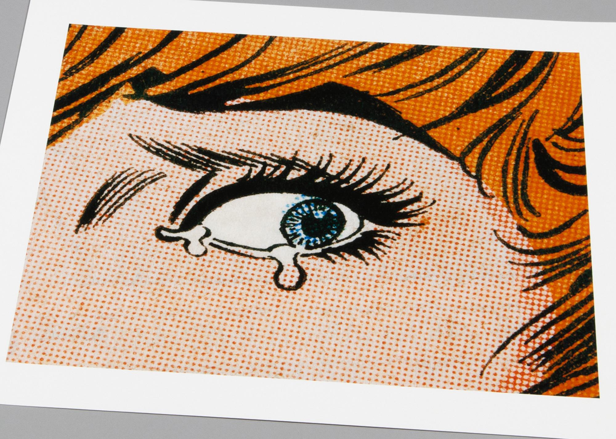 Anne Collier, Woman Crying - Contemporary Art, Women Artist, Signed Print For Sale 5