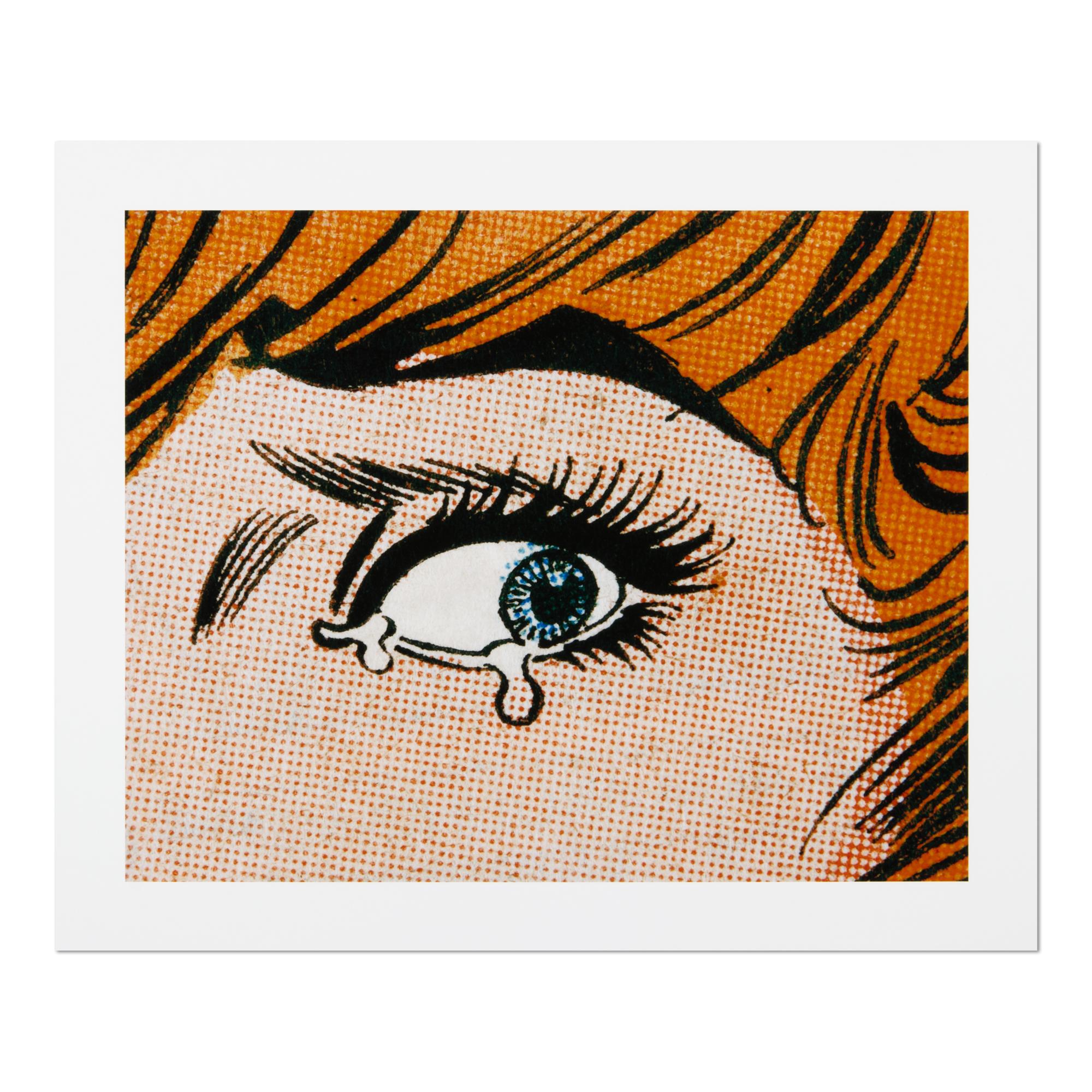 Anne Collier (American, b. 1970)
Woman Crying, 2020
Medium: Ditone print on paper
Dimensions: 37.1 x 45 cm (14.6 x 17.7 in)
Edition of 100: Hand-signed and numbered
Condition: Mint