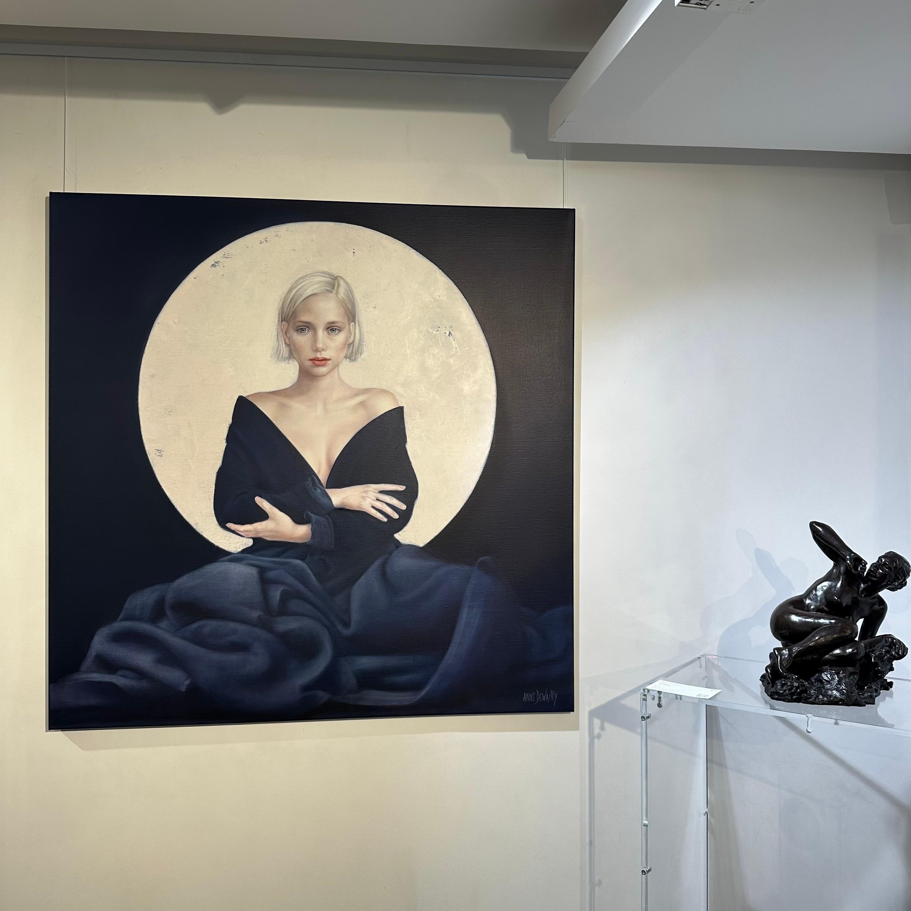 Nuit Bleue – Painting von Anne Dewailly