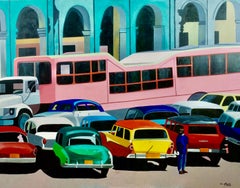 French Contemporary Art by Anne du Planty - La Havane Bus