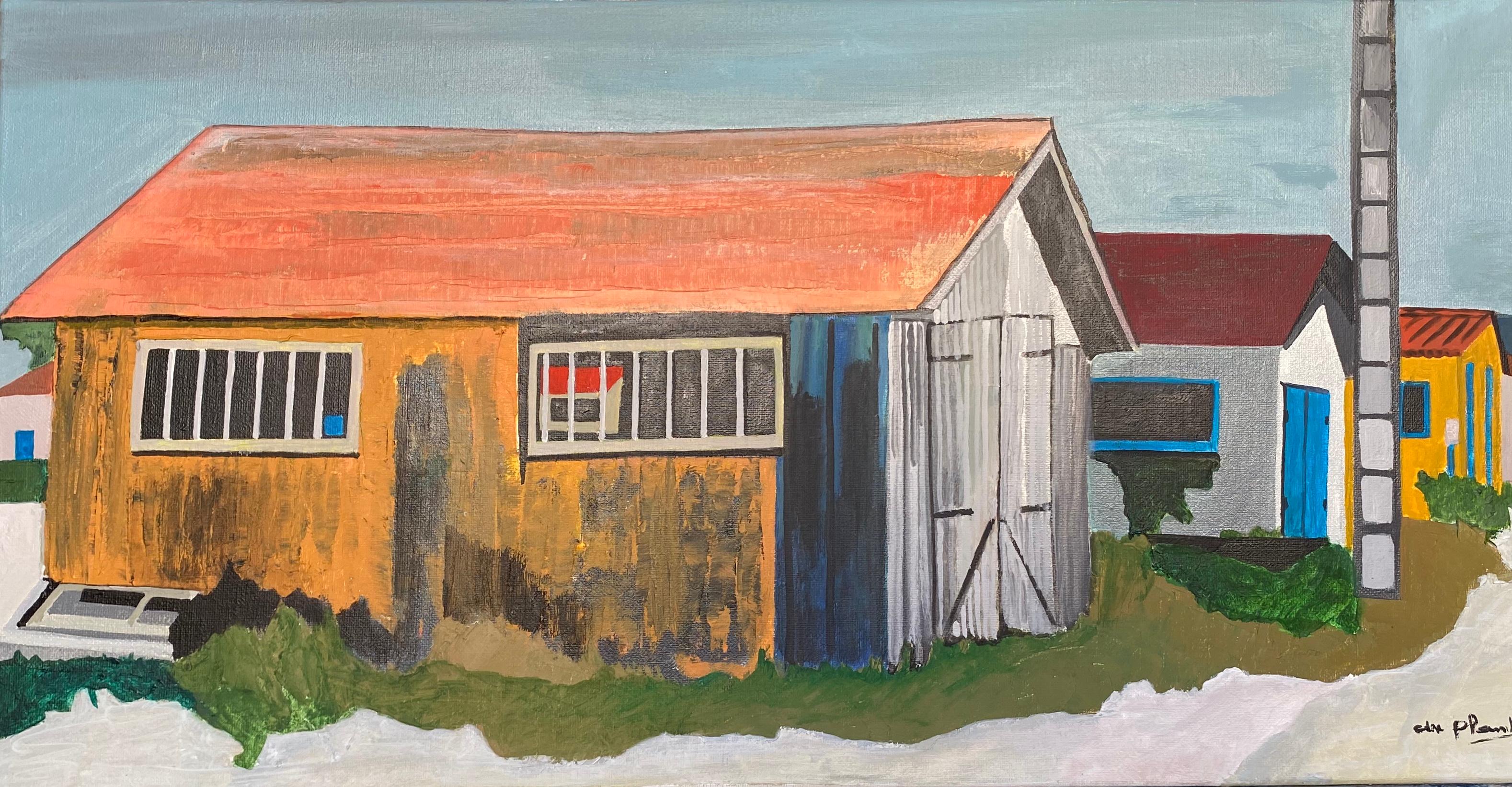 French Contemporary Art by Anne du Planty - Les Cabanes d'Oléron II