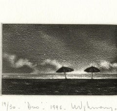 Duo ( Two umbrellas on the Beach)