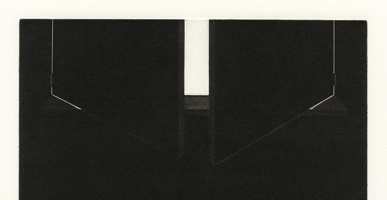 Livre  (Un'apertura al libro della conoscenza) - Still-Life Print Nero di Anne Dykmans