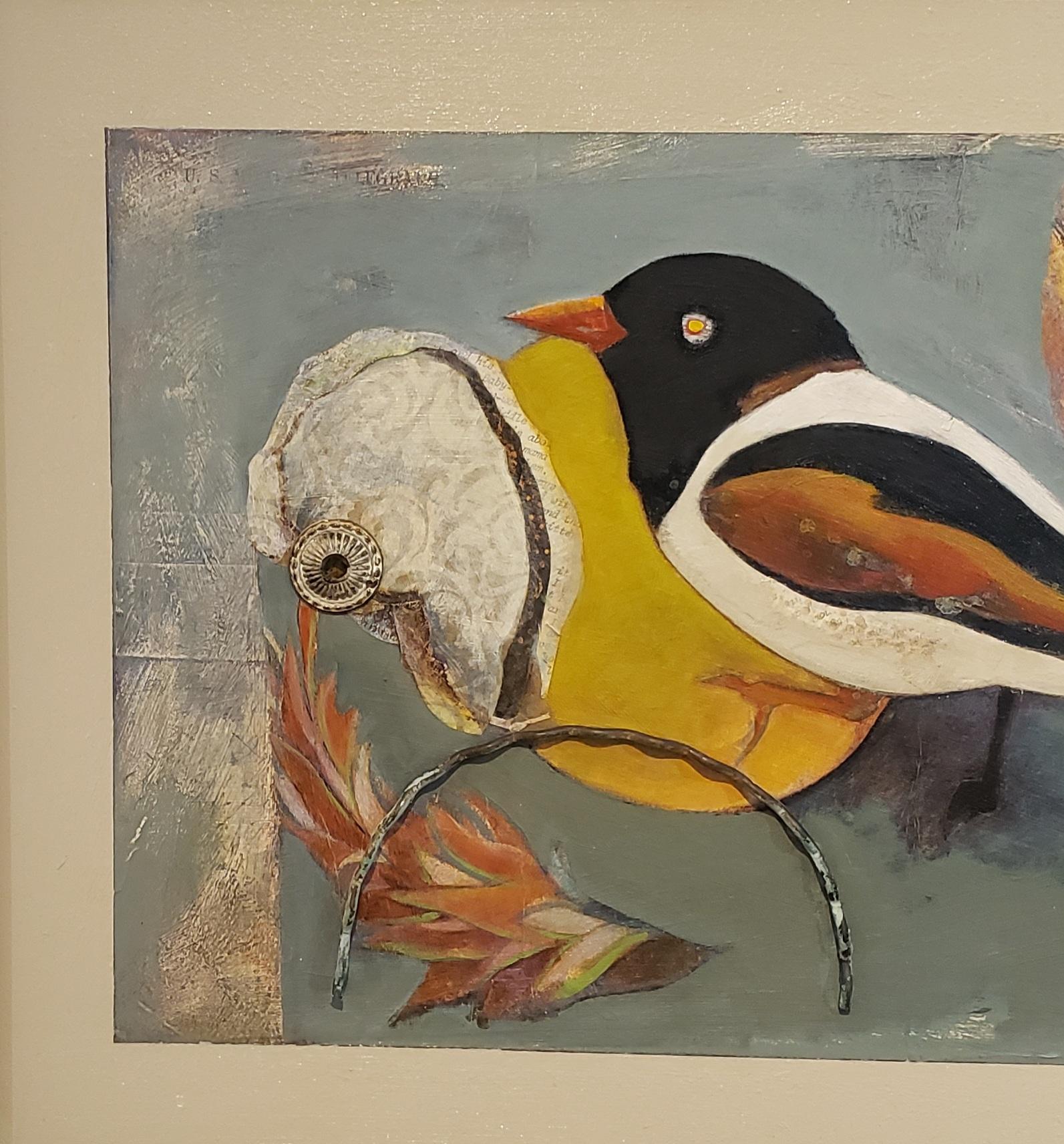 whimsical bird paintings