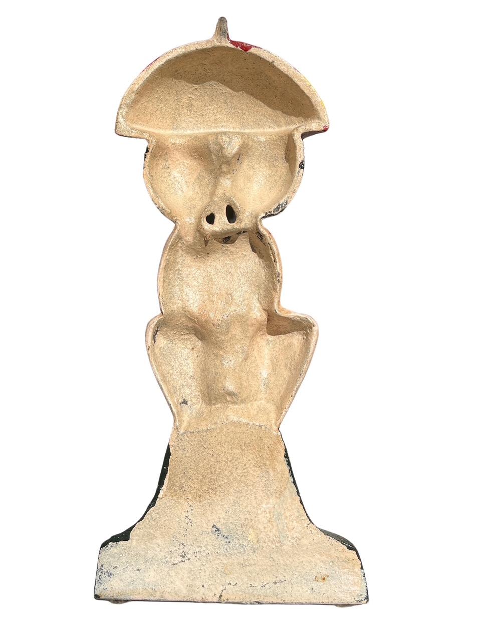 Tope de puerta Anne Fish para Hubley Bathing Girls Art Decó en venta