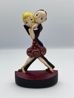 Anne Fish for Hubley Charleston Dancers Doorstop