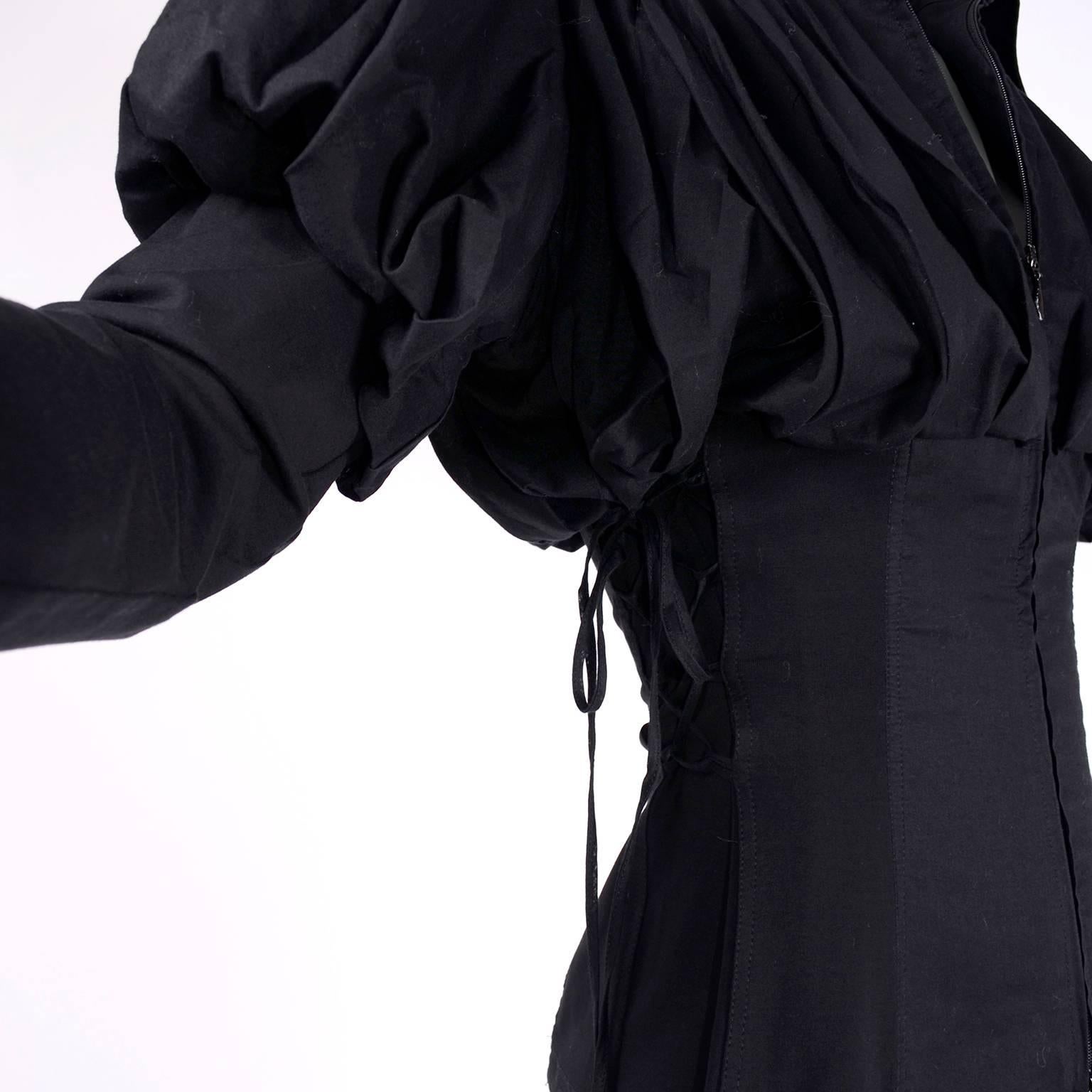 anne fontaine black blouse