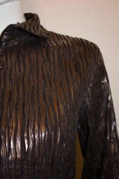 Chaqueta con cremallera texturizada Anne Fontaine