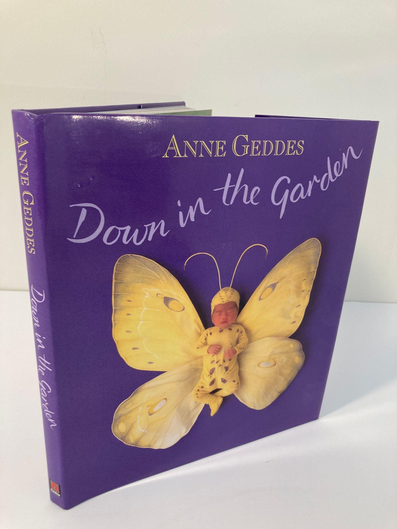 Paper Anne Geddes Down in The Garden Large Hardcover Book, 1996 For Sale