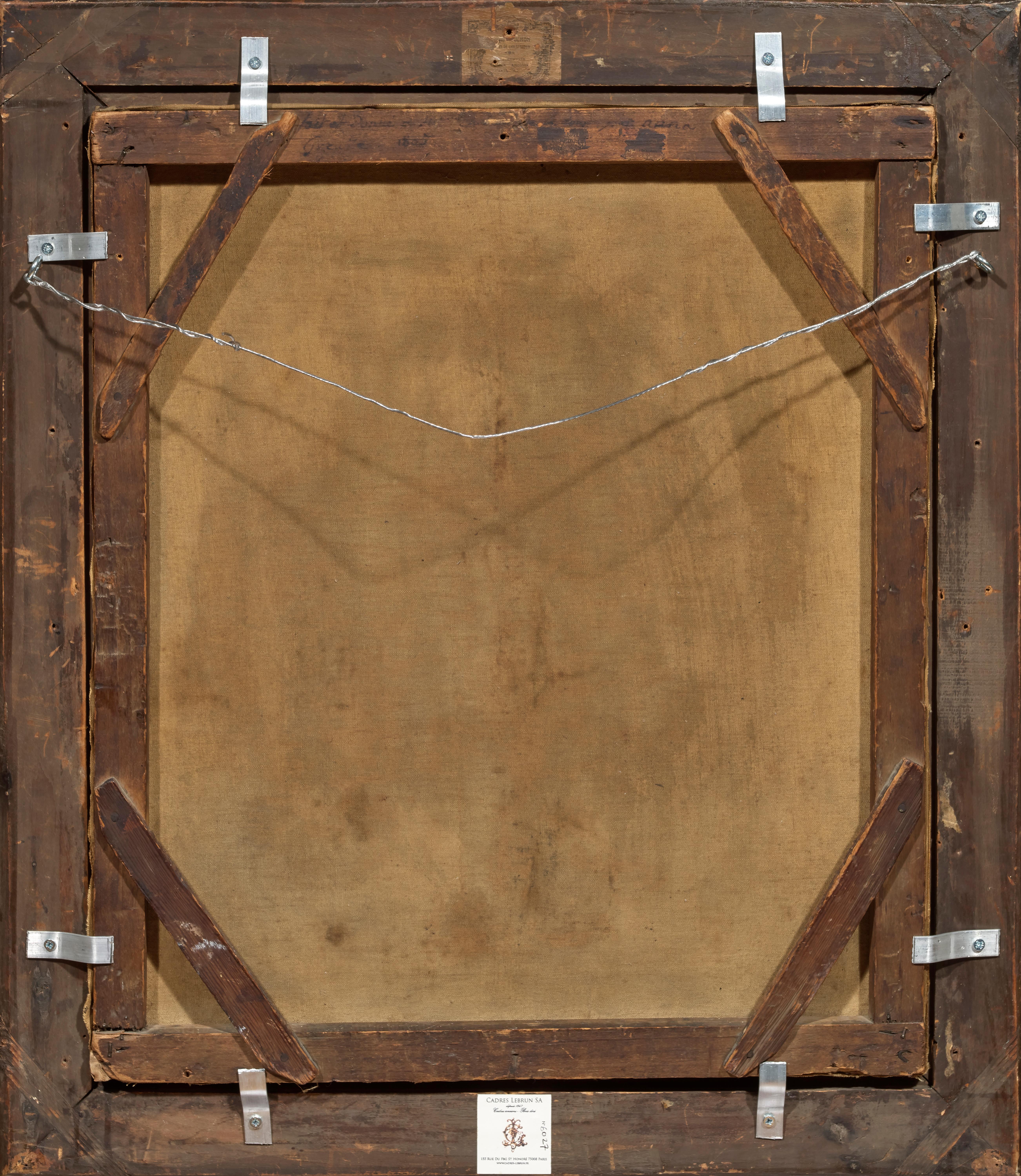 Während das Petit-Palais die erste dem Künstler gewidmete Ausstellung in Paris seit mehr als einem Jahrhundert beherbergt, zeigt uns diese Replik des letzten Gemäldes von Jean-Baptiste Greuze, das seine Tochter Anne-Geneviève an der Seite ihres