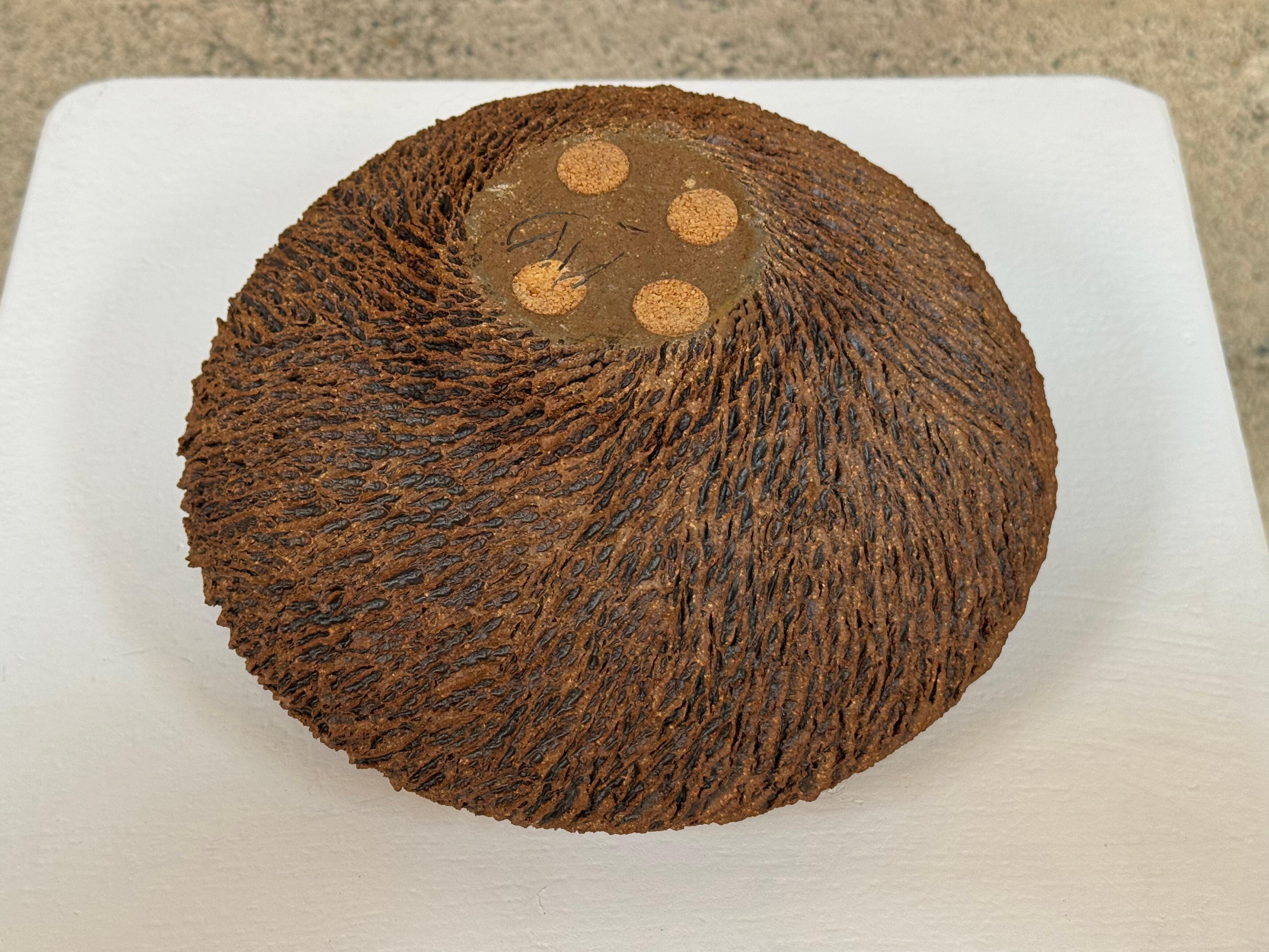 Fine XX secolo Anne Goldman Studio Artista della Ceramica  Vascello in vendita