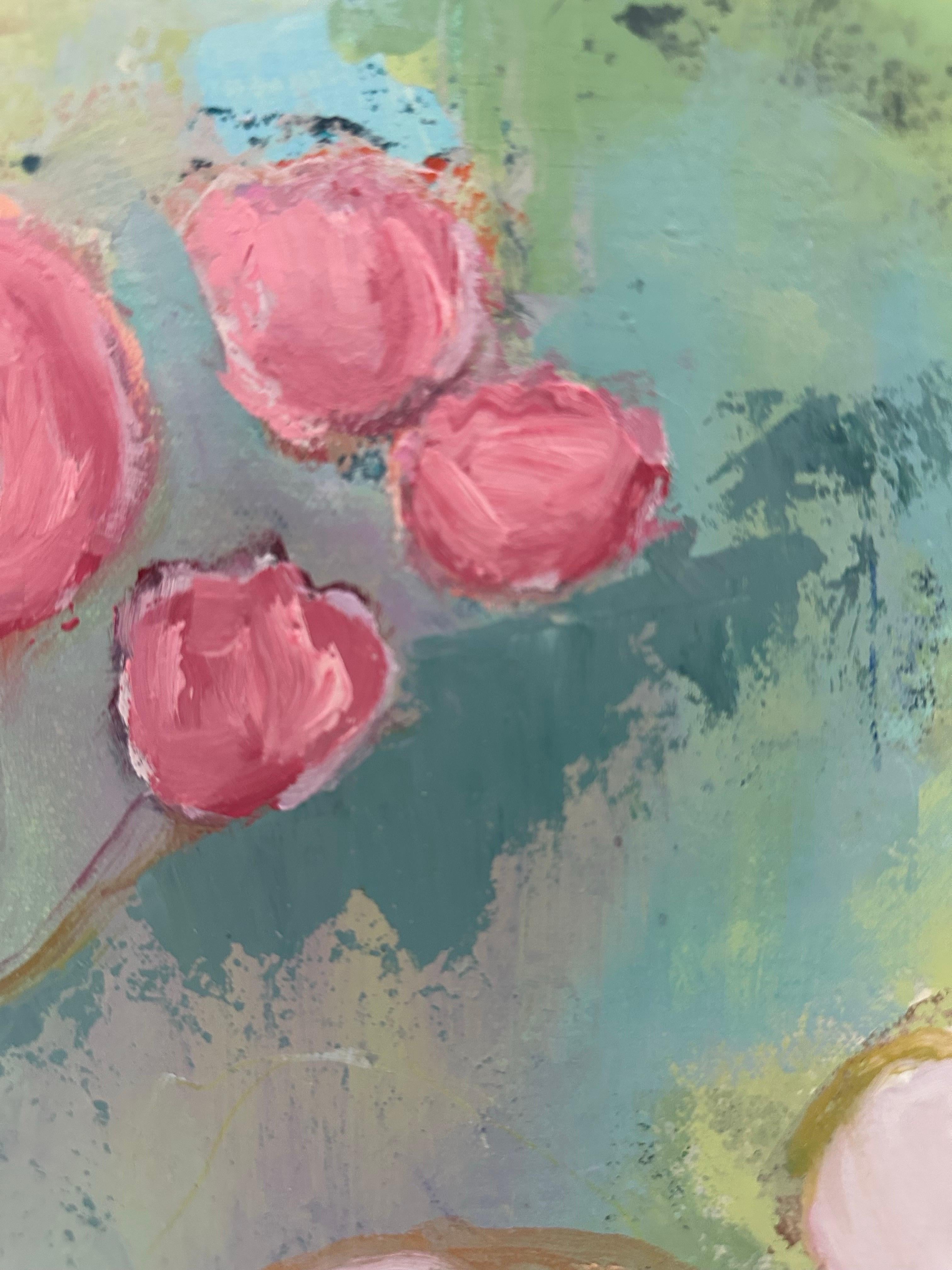 Bouquet floral - Painting de Anne Harney