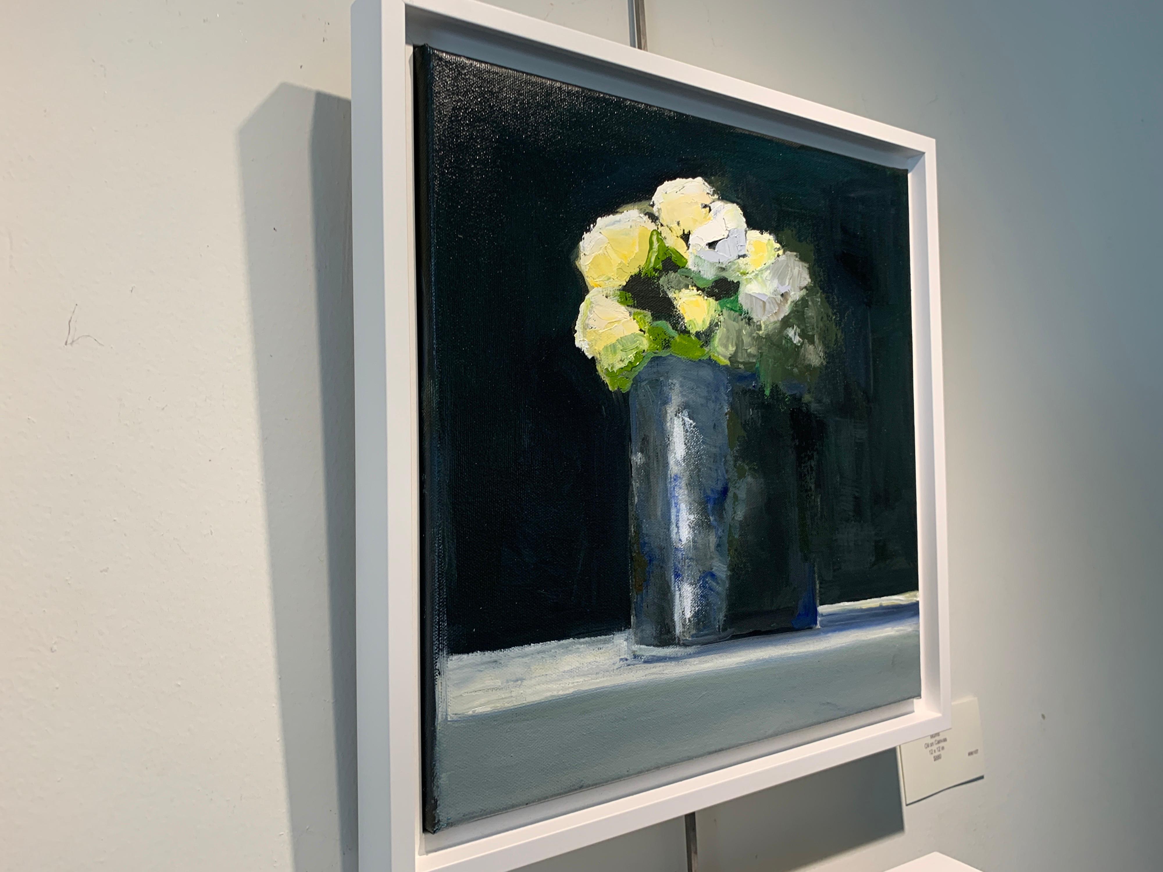 Mums by Anne Harney, Contemporary Floral Still Life Painting 5