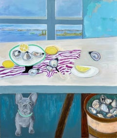 Oyster Watch by Anne Harney, Contemporary Interior Still Life Painting