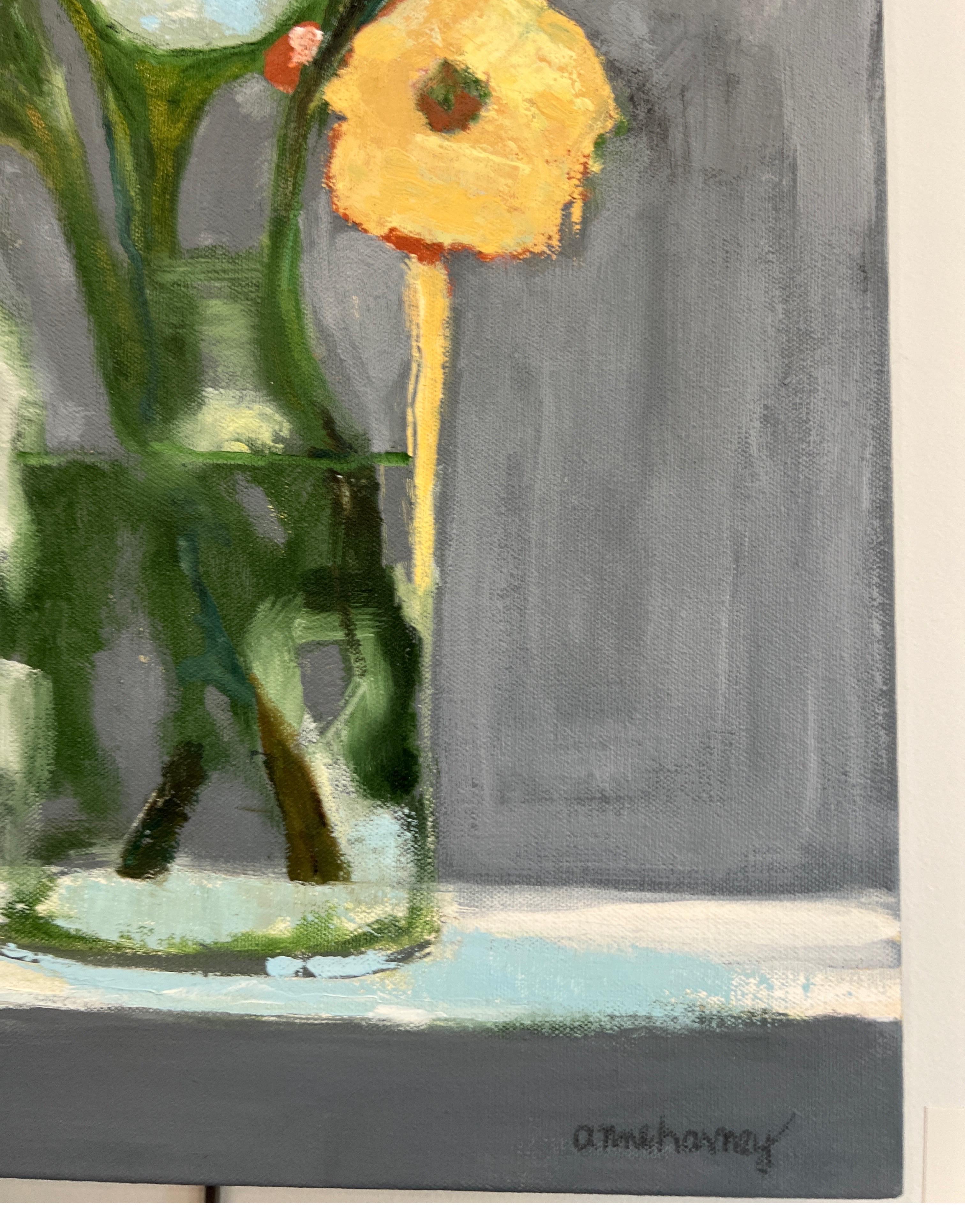 Anne Harney is a representational painter beginning her work from observation and concluding with a mix of imagination. “I prefer to begin my work from life. My landscape paintings usually follow me into the studio the following day to capture the