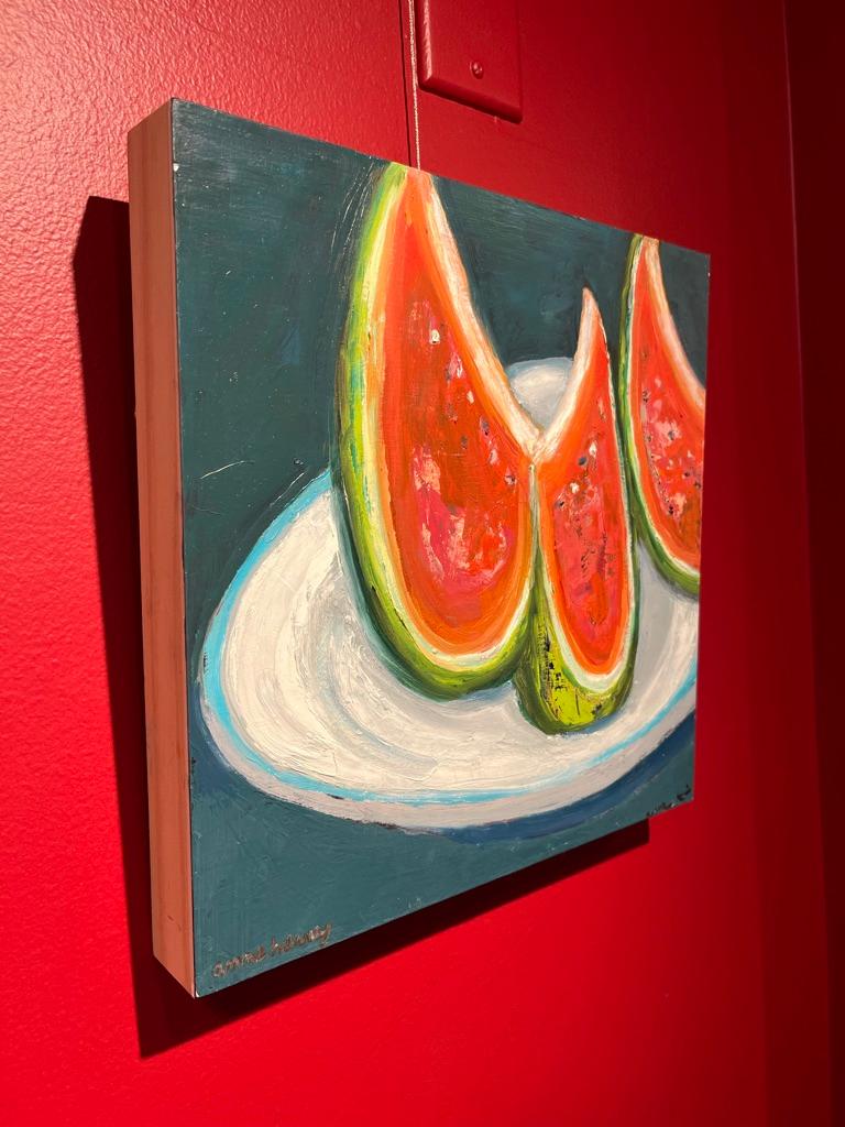 painting of watermelon