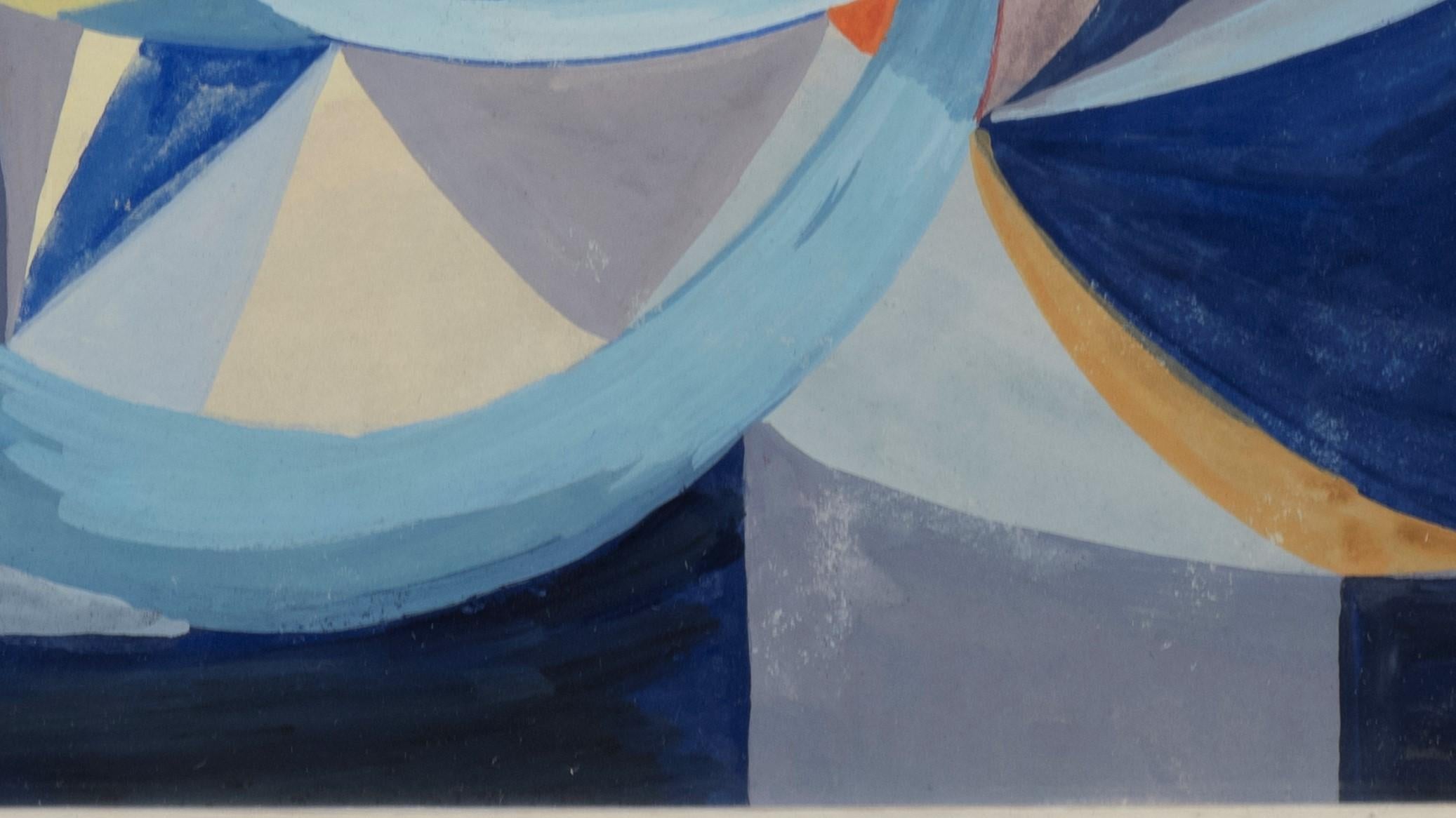 Turning Pattern - Painting by Anne King-Harman