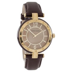 A. Klein Orologio al quarzo placcato oro con quadrante iridescente, 36mm