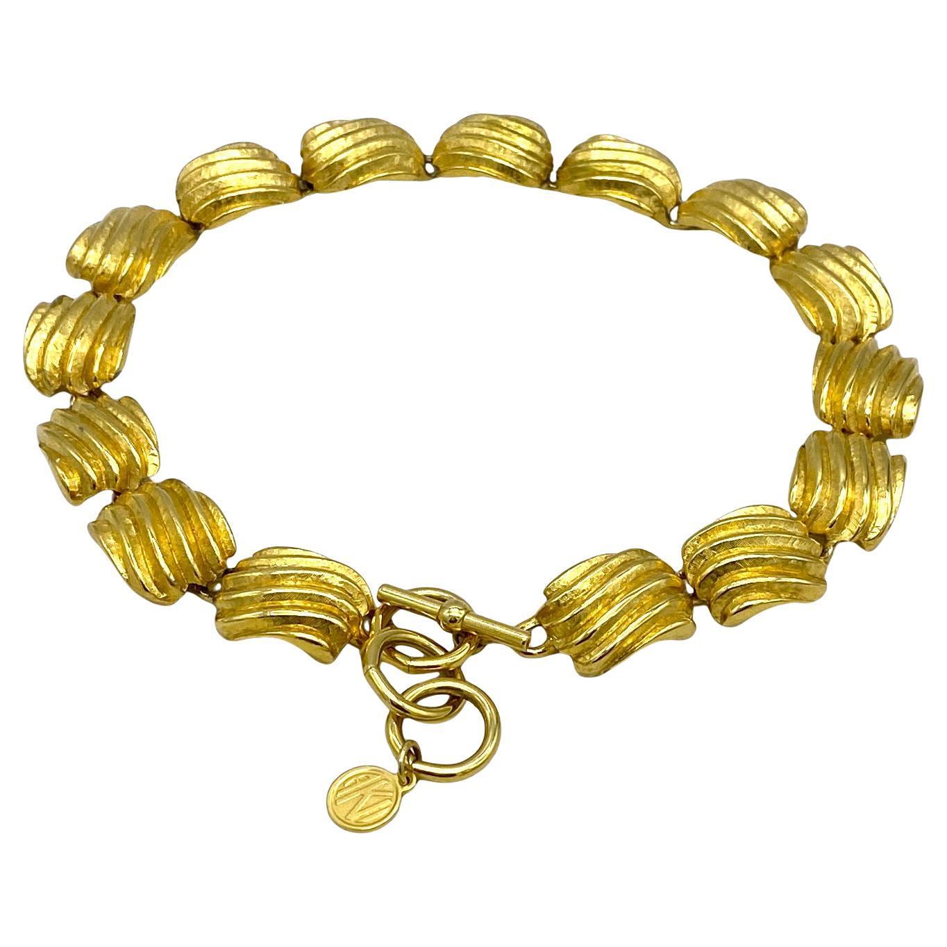 A. Klein - Collana in oro a Link In condizioni buone in vendita a Atlanta, GA