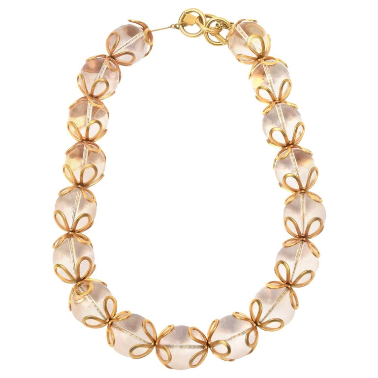 Vintage Anne Klein Clothing Jewelry More 75 For Sale At 1stdibs Collection by luce • last updated 8 days ago. anne klein lucite and gold filled ball necklace vintage