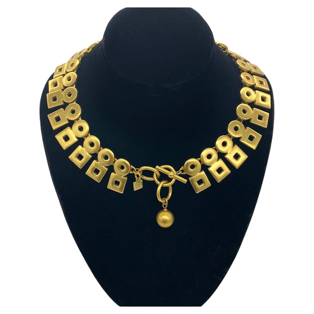 A. Klein - Collana a Link in oro russo in vendita 1