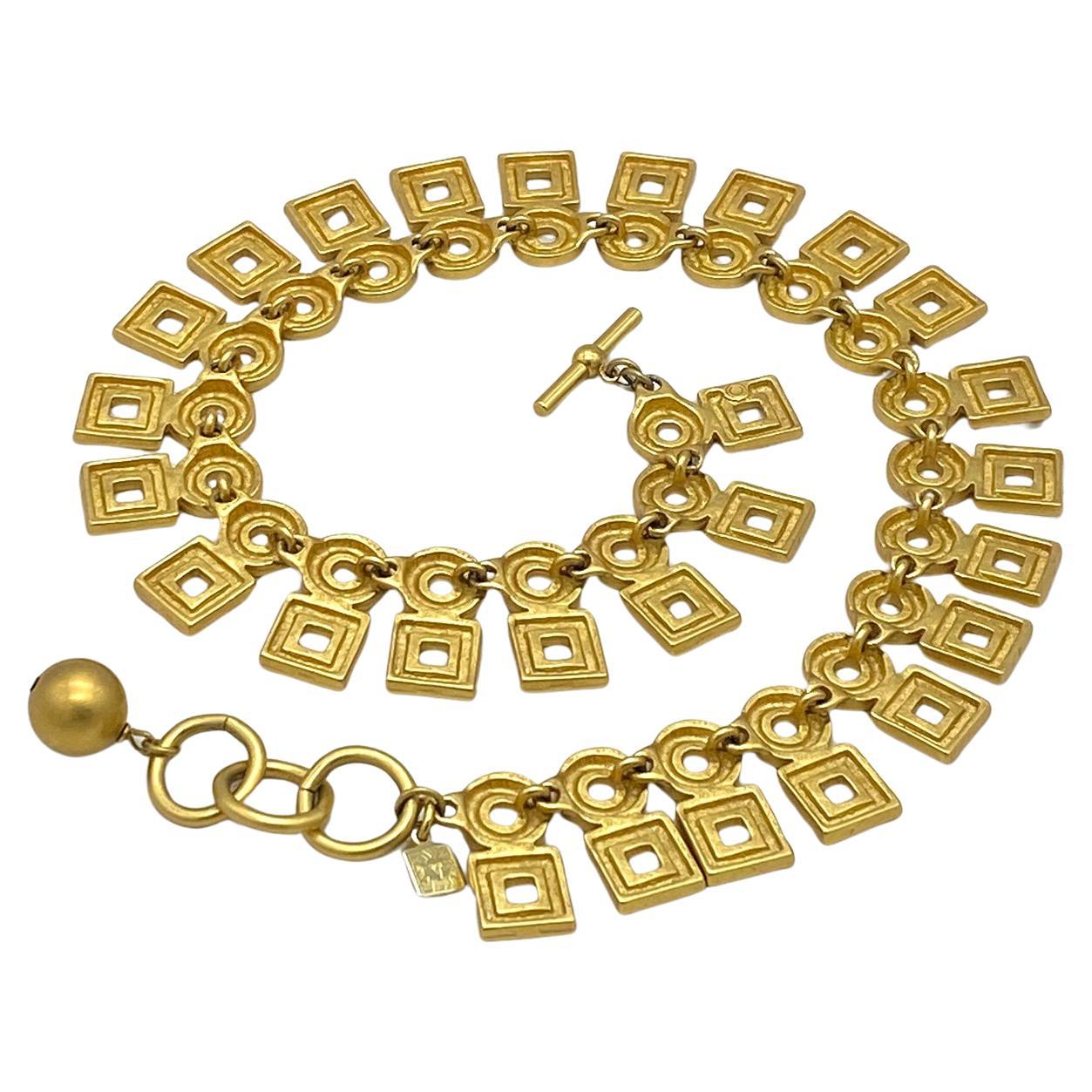 A. Klein - Collana a Link in oro russo in vendita 2