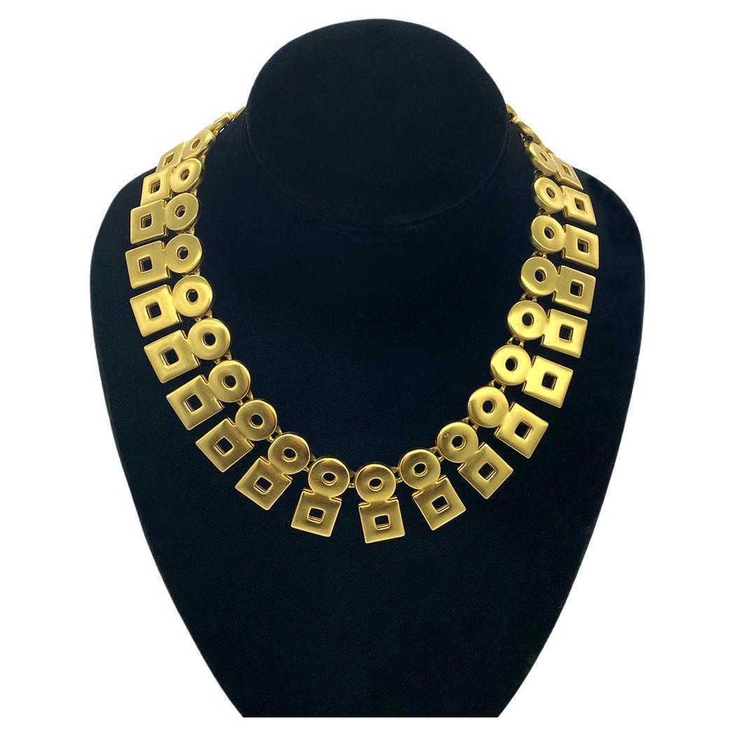 A. Klein - Collana a Link in oro russo in vendita 3