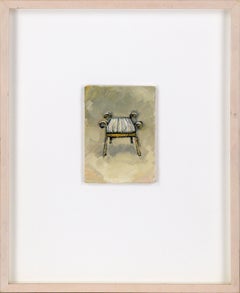 "Empire Chair" - Small Still Life in Oil on Board