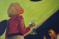 New moon, Acrylic on canvas, 80 x 100 cm, 2021