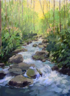 Aria, Pittura, Acrilico su tela
