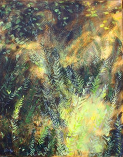 Ferns, Painting, Acrylic on Canvas