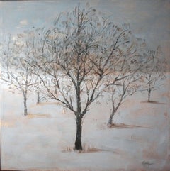 Orchard, Painting, Acrylic on Canvas