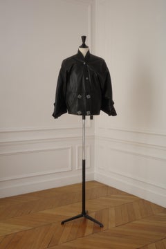 Anne-Marie Beretta Paris Leather Jacket, 1980s (Runway Piece)