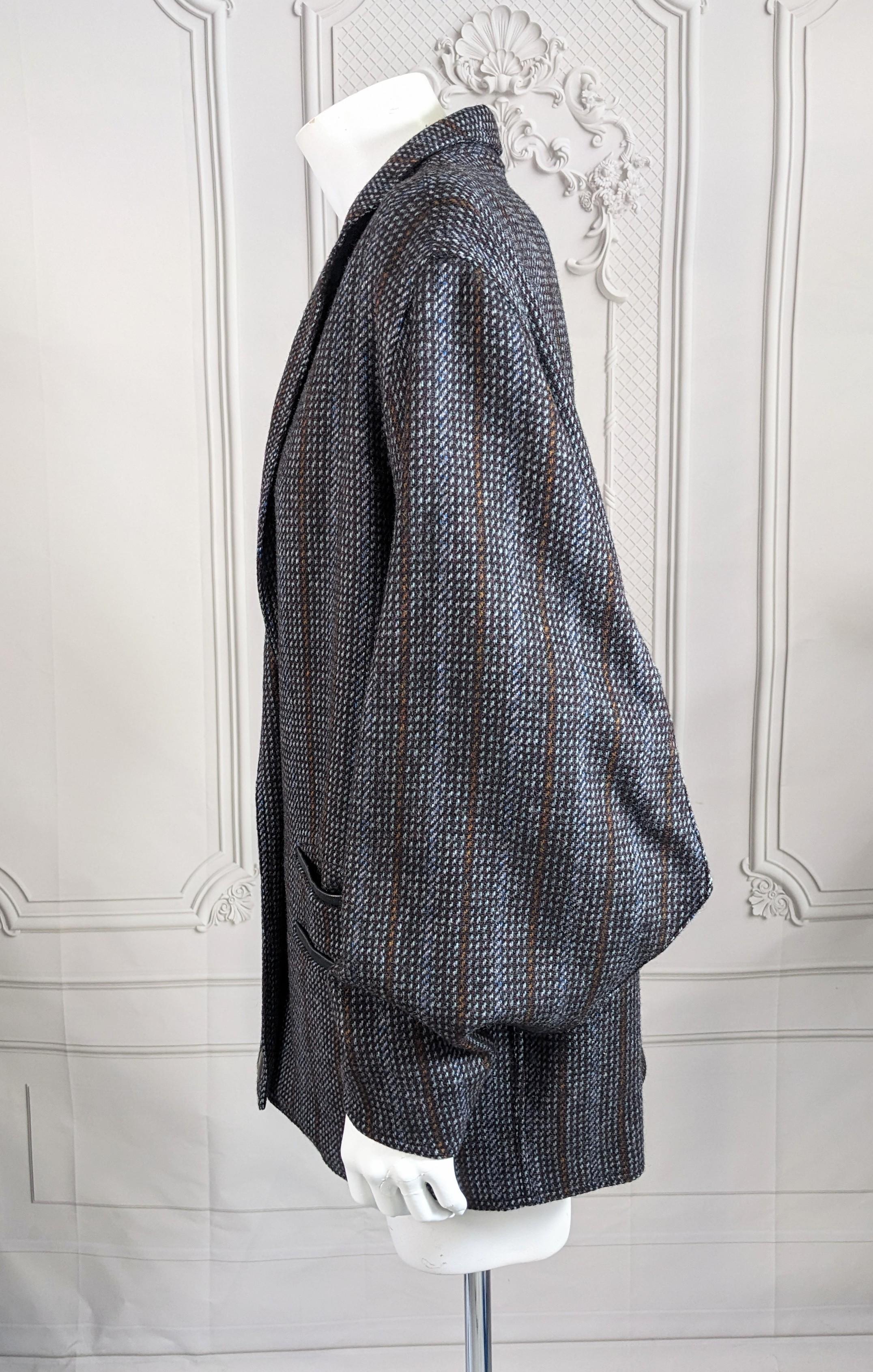 Anne Marie Beretta Sculpted Tweed Jacket  For Sale 2