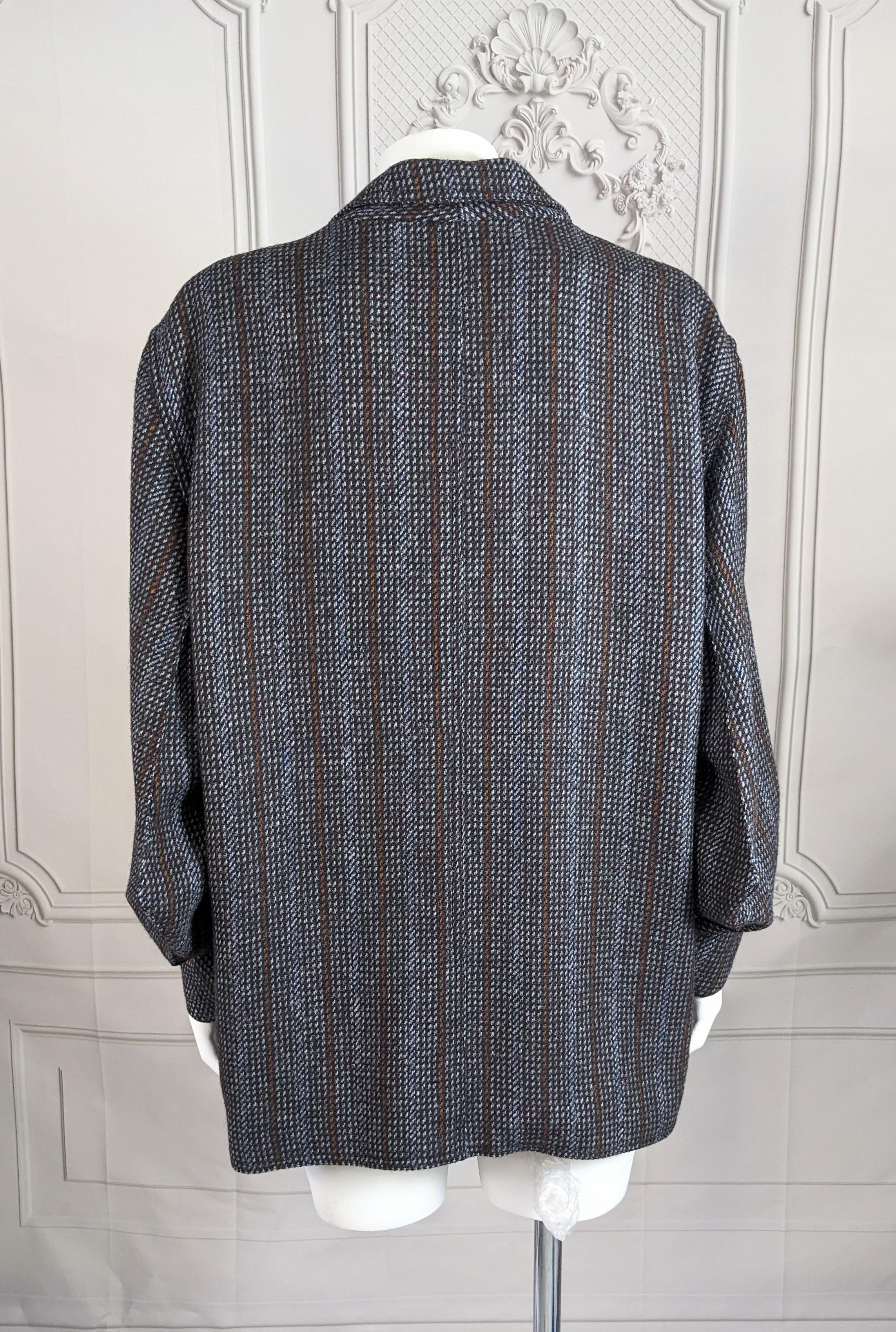 Anne Marie Beretta Sculpted Tweed Jacket  For Sale 4