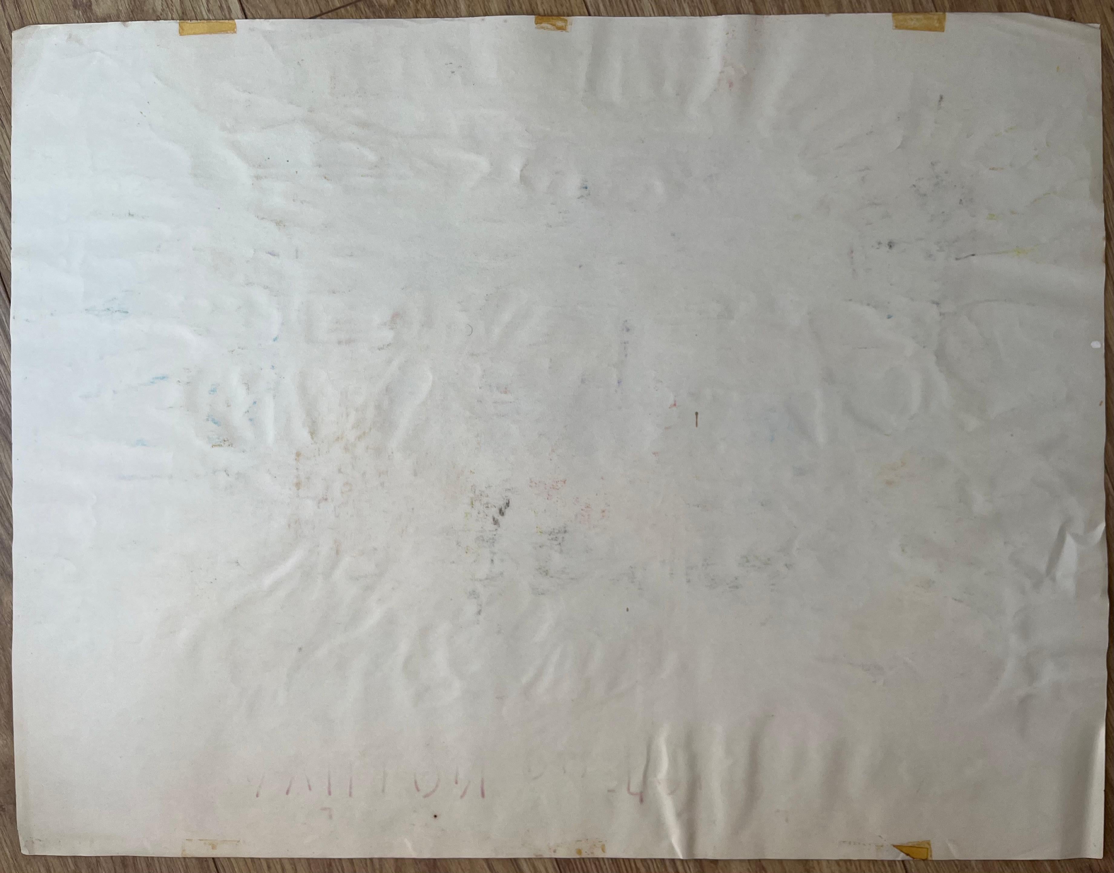Estudio de cartel de exposición francés de mediados del siglo XX para el Desembarco de Normandía de la Segunda Guerra Mundial en venta 2