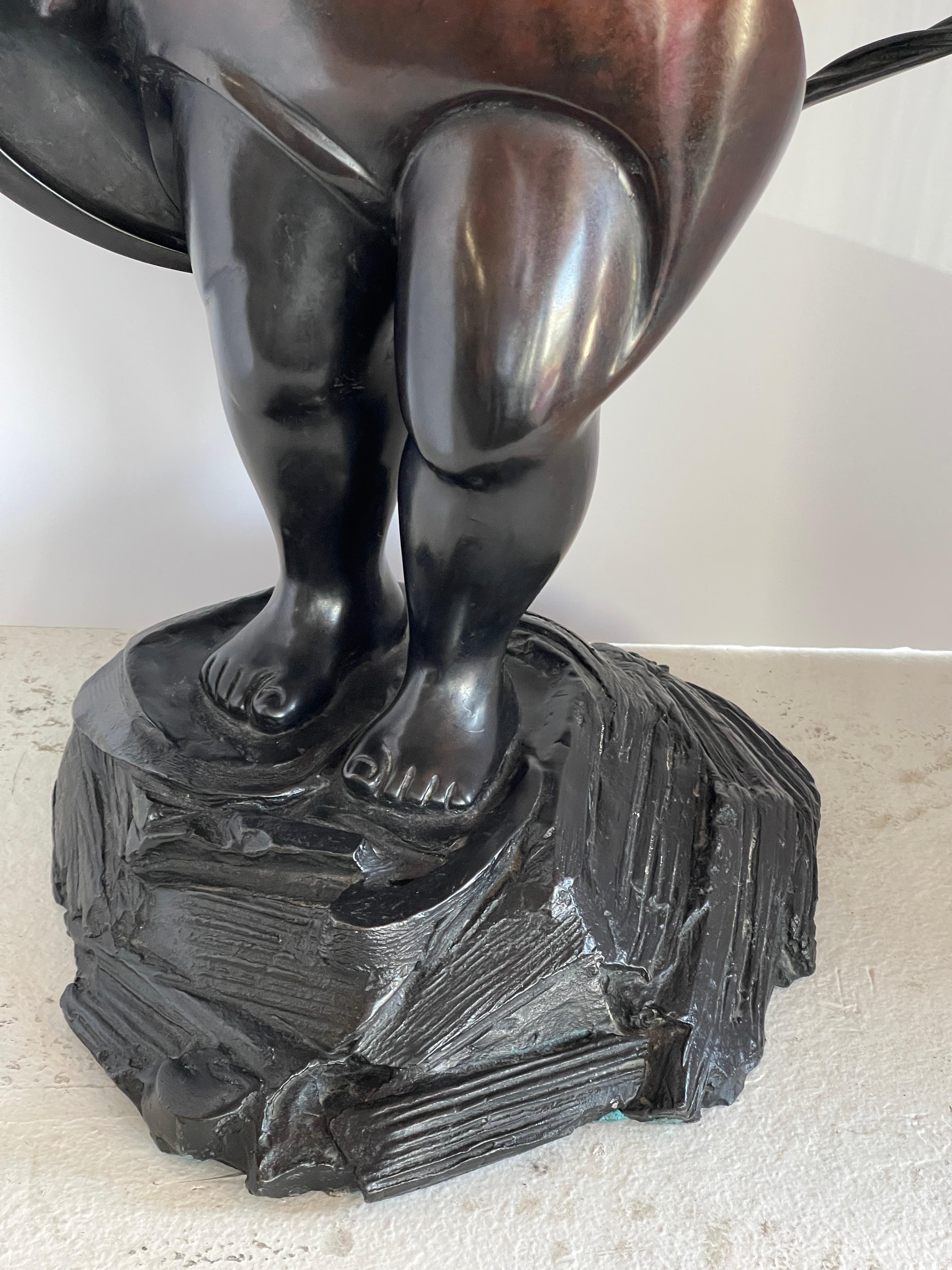 Anne Marie Paul Bronze Mother and Child For Sale 3