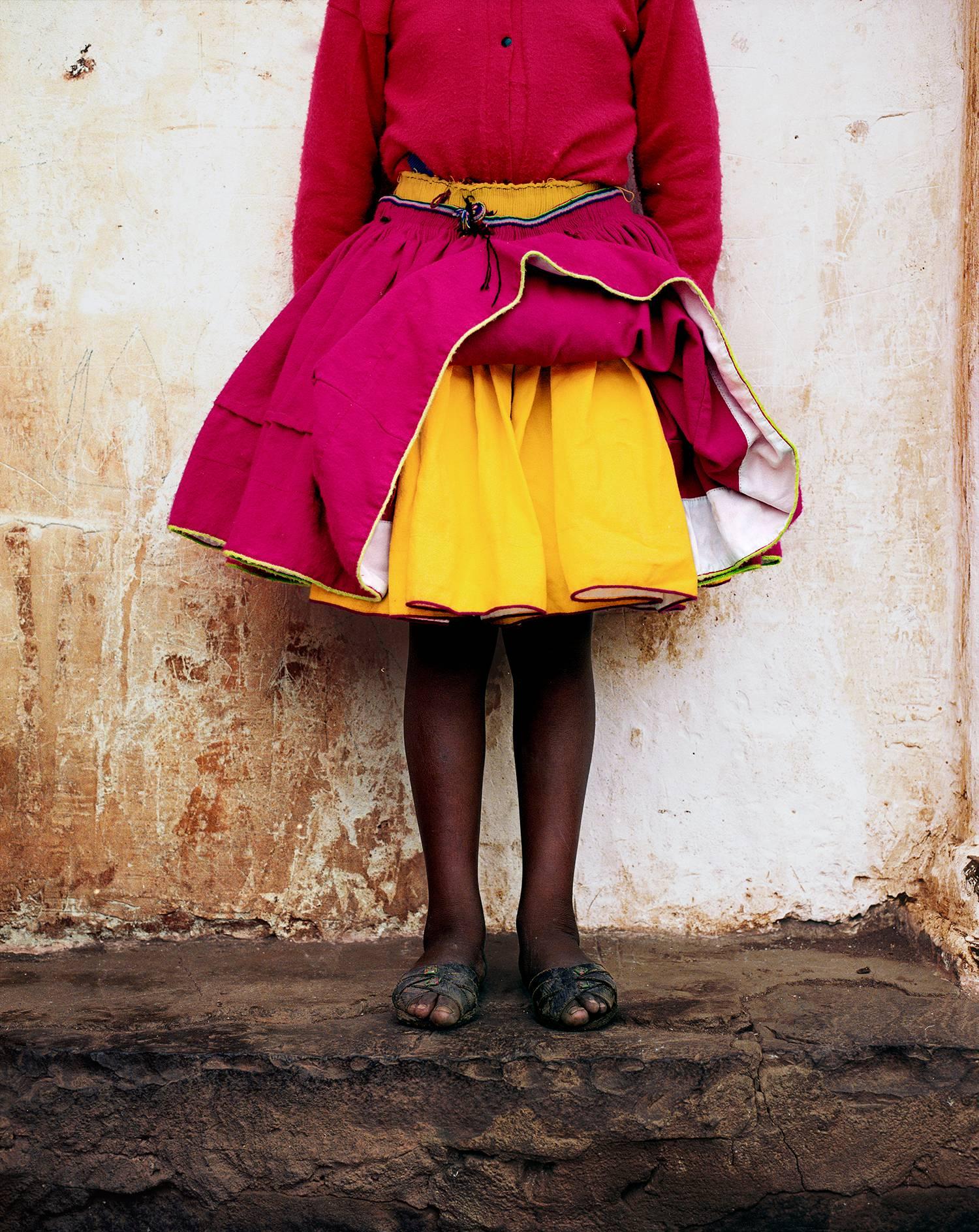 Anne Menke Portrait Photograph - Pink Skirt 2