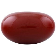 Anne Nilsson "Donot" for Kosta Boda, Bowl in Art Glass in Red