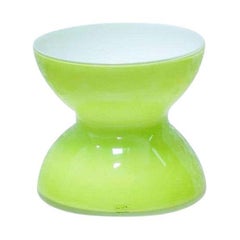 Jarrón verde Anne Nilsson, hacia 1975