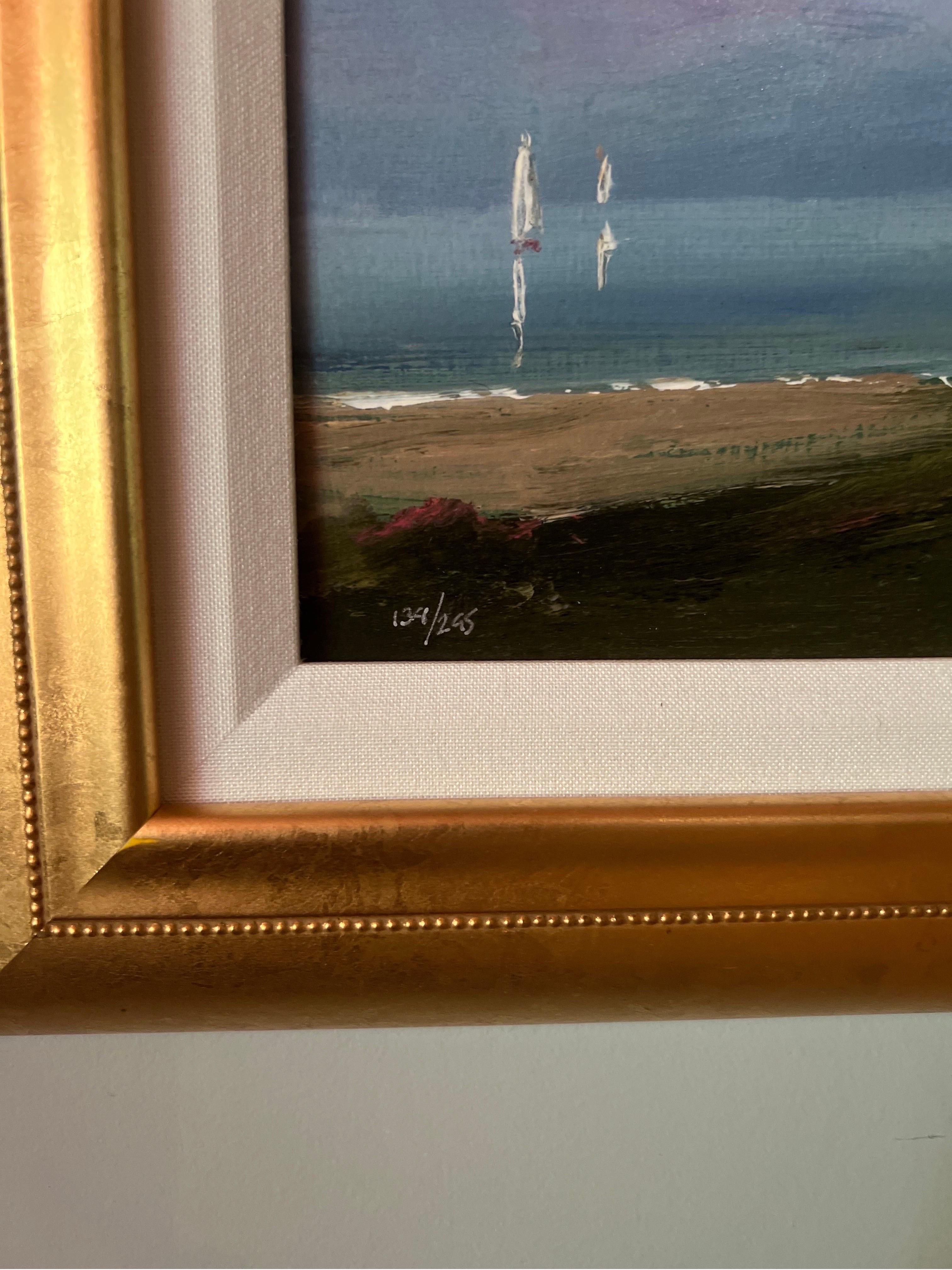 Anne Packard (American, Born 1933) Giclee on Canvas “Two Sails” In Good Condition In Atlanta, GA