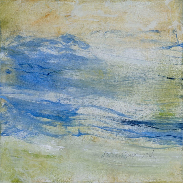 Anne Raymond Low Tide Series I Abstract Seascape Oil Painting