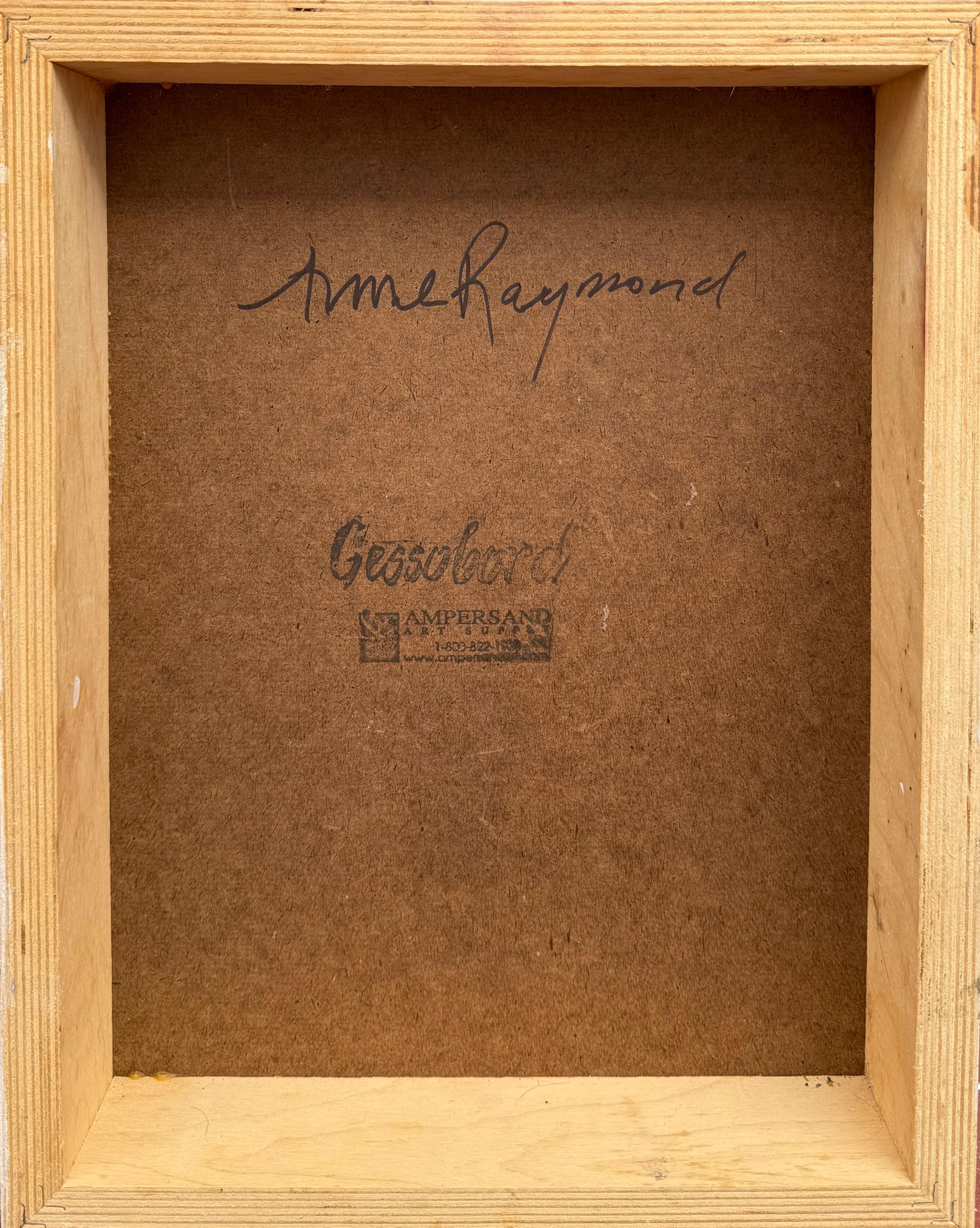 Unbenannt (Orange), Abstract Painting, von Anne Raymond