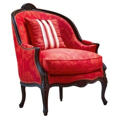 Anne Red Armchair