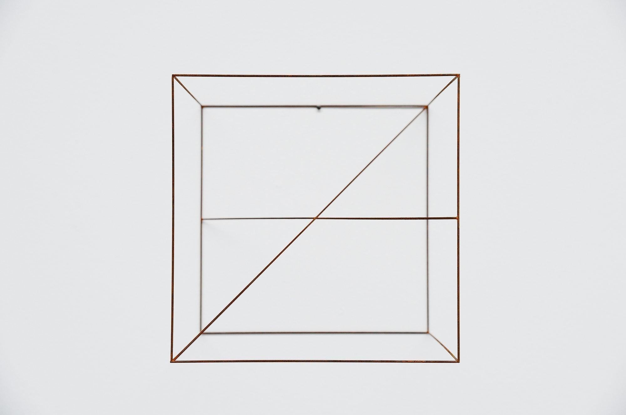 Mid-Century Modern Anne Rose Regenboog Cubes Cross Set, Den Haag, 2015 For Sale